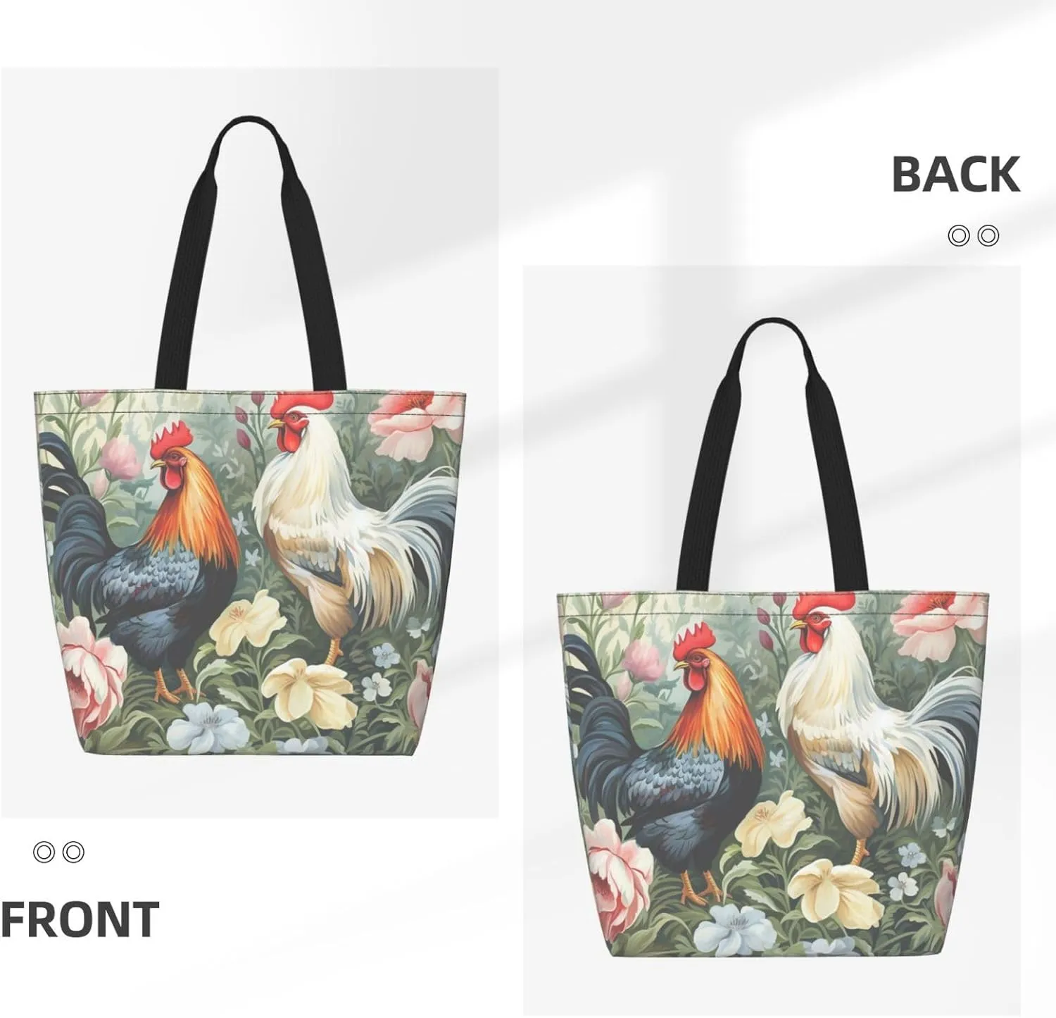 Tote Bag for Women Grocery Bag Reusable Shopping Bag Starry sky butterfly Handbag Foldable Shoulder Bag