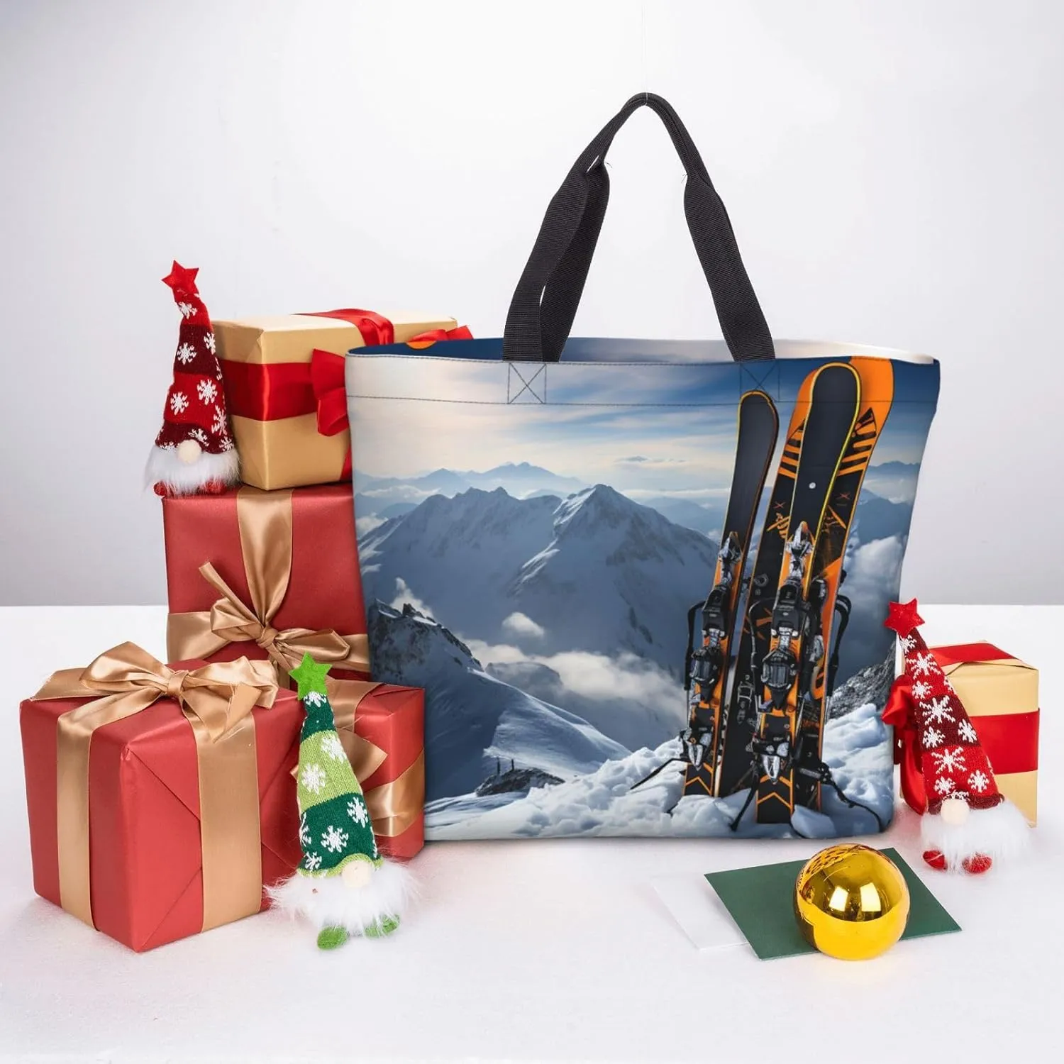 Tote Bag for Women Grocery Bag Reusable Shopping Bag Succulent Plant Handbag Foldable Shoulder Bag
