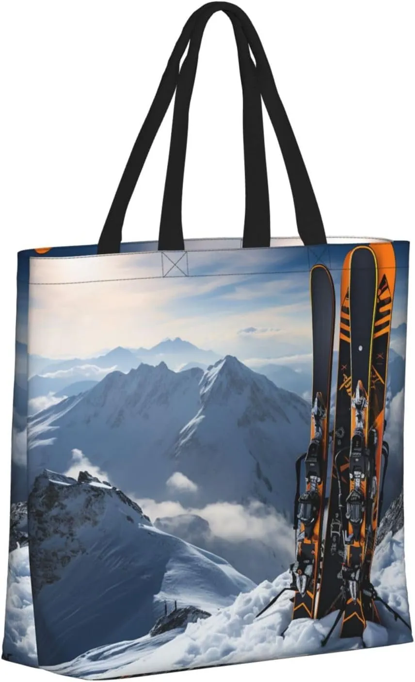 Tote Bag for Women Grocery Bag Reusable Shopping Bag Succulent Plant Handbag Foldable Shoulder Bag