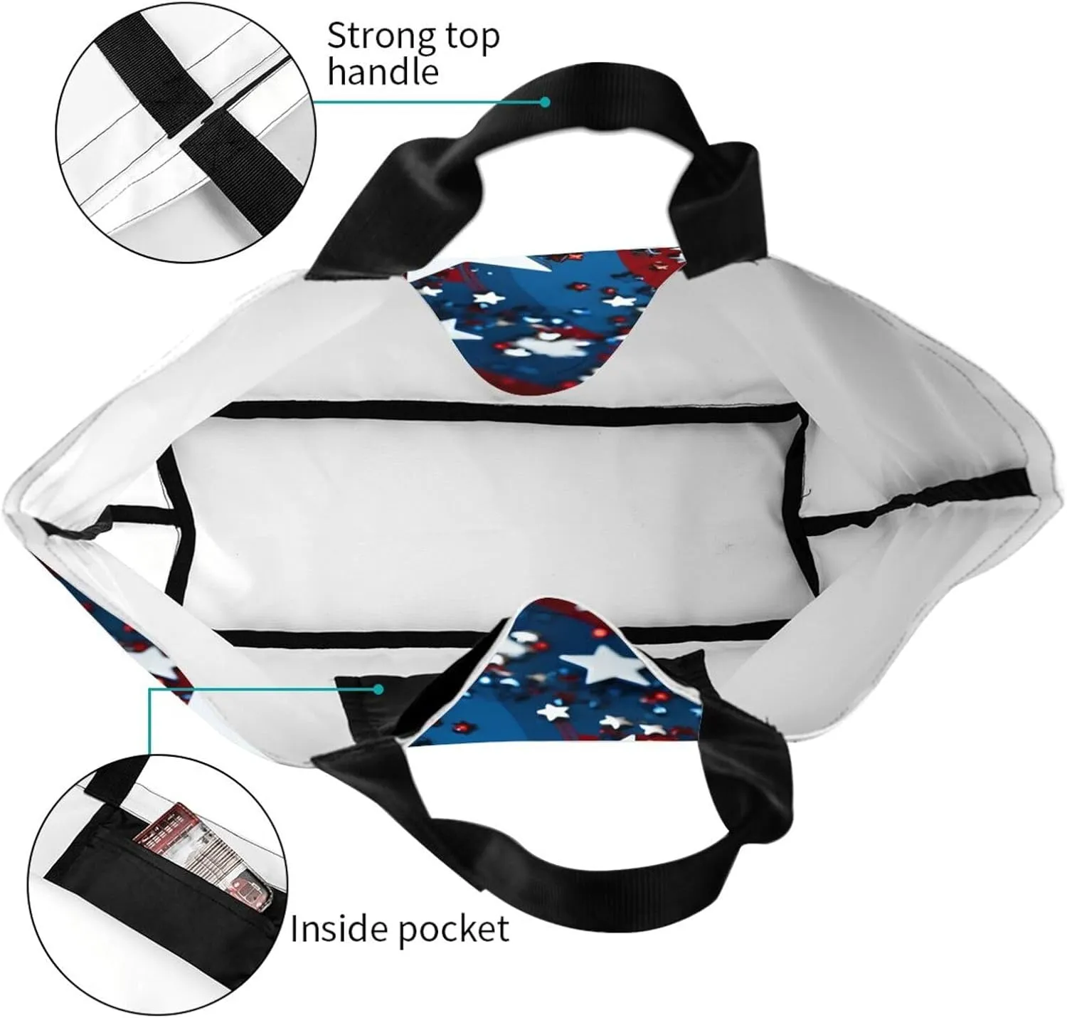 Tote Bag for Women Grocery Bag Reusable Shopping Bag Sunset at dusk Handbag Foldable Shoulder Bag