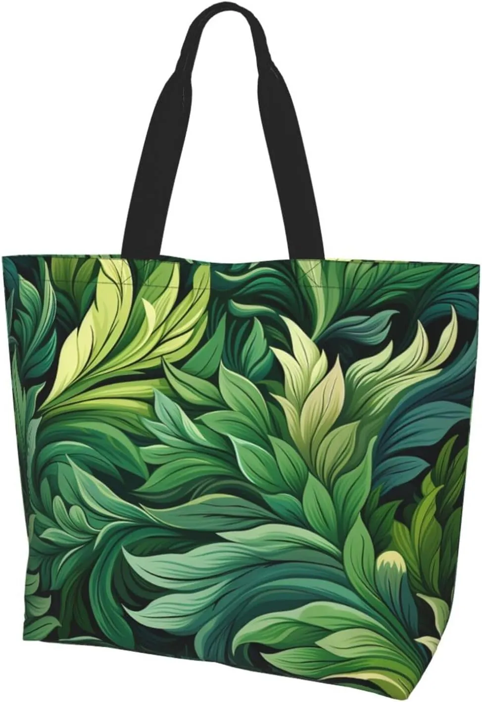 Tote Bag for Women Reusable Grocery Bag Shopping Bag Happy Puppy Tote Bags Handbag Foldable Shoulder Bag