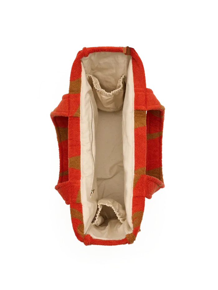 Towelling Beach Bag | Wave Spice