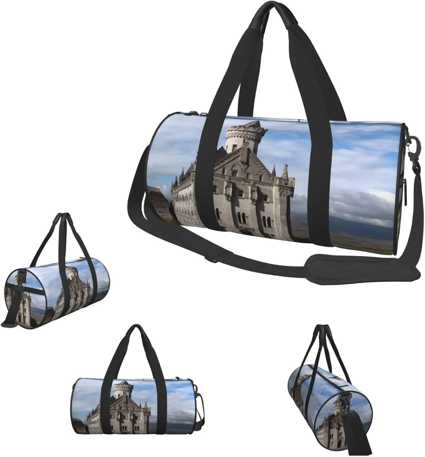 Travel Duffle Bag Weekender Bags For Men Women With Shoe Compartment Large Capacity Weekender Overnight Bag Historical Monuments Of Armenia Carry On Tote Bags Sport Gym Bag For Travel Yoga