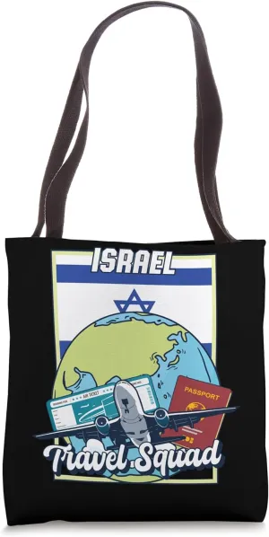 Travel Squad Israel Travel Tote Bag