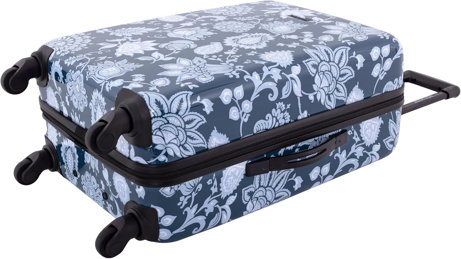 Travelers Club Bella Caronia 20" Carry-On Voguish Luggage, Royal Pattern, 3 Piece Set