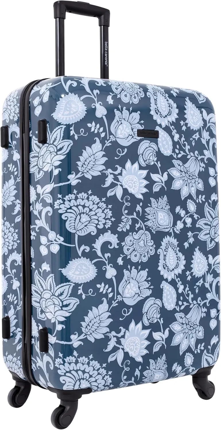 Travelers Club Bella Caronia 20" Carry-On Voguish Luggage, Royal Pattern, 3 Piece Set