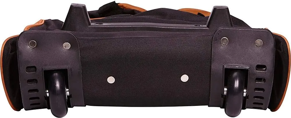 Travelers Club Xpedition 30 Inch Multi-Pocket Upright Rolling Duffel Bag