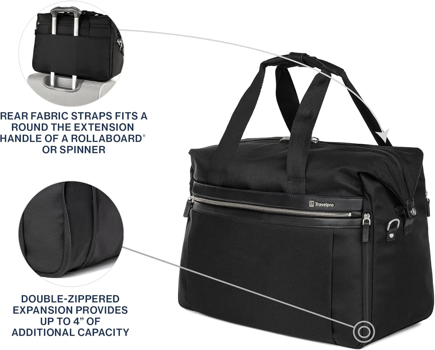Travelpro Platinum Elite Carry on Soft Travel Duffel Bag