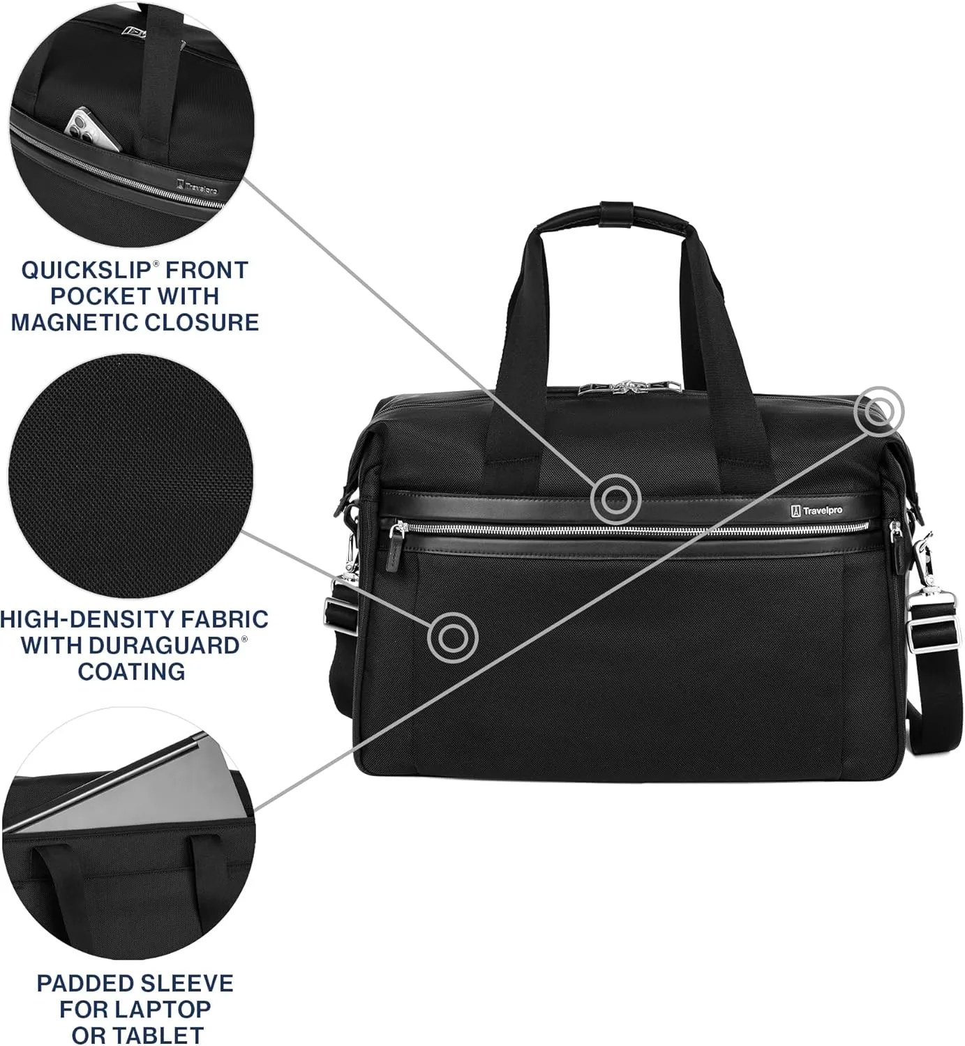 Travelpro Platinum Elite Carry on Soft Travel Duffel Bag