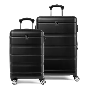 Travelpro Runway Hardside 2-Piece Expandable Spinner Set (20/25") - Black/2-Piece Set (20/25)