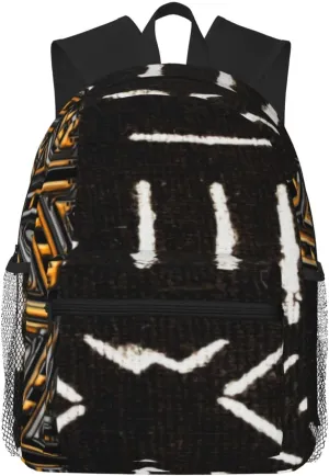 Tribal Afrocentric Graphic Lumbar Lightweight Packable Backpack Travel Casual Hiking Daypack Foldable Backpack For Men Women