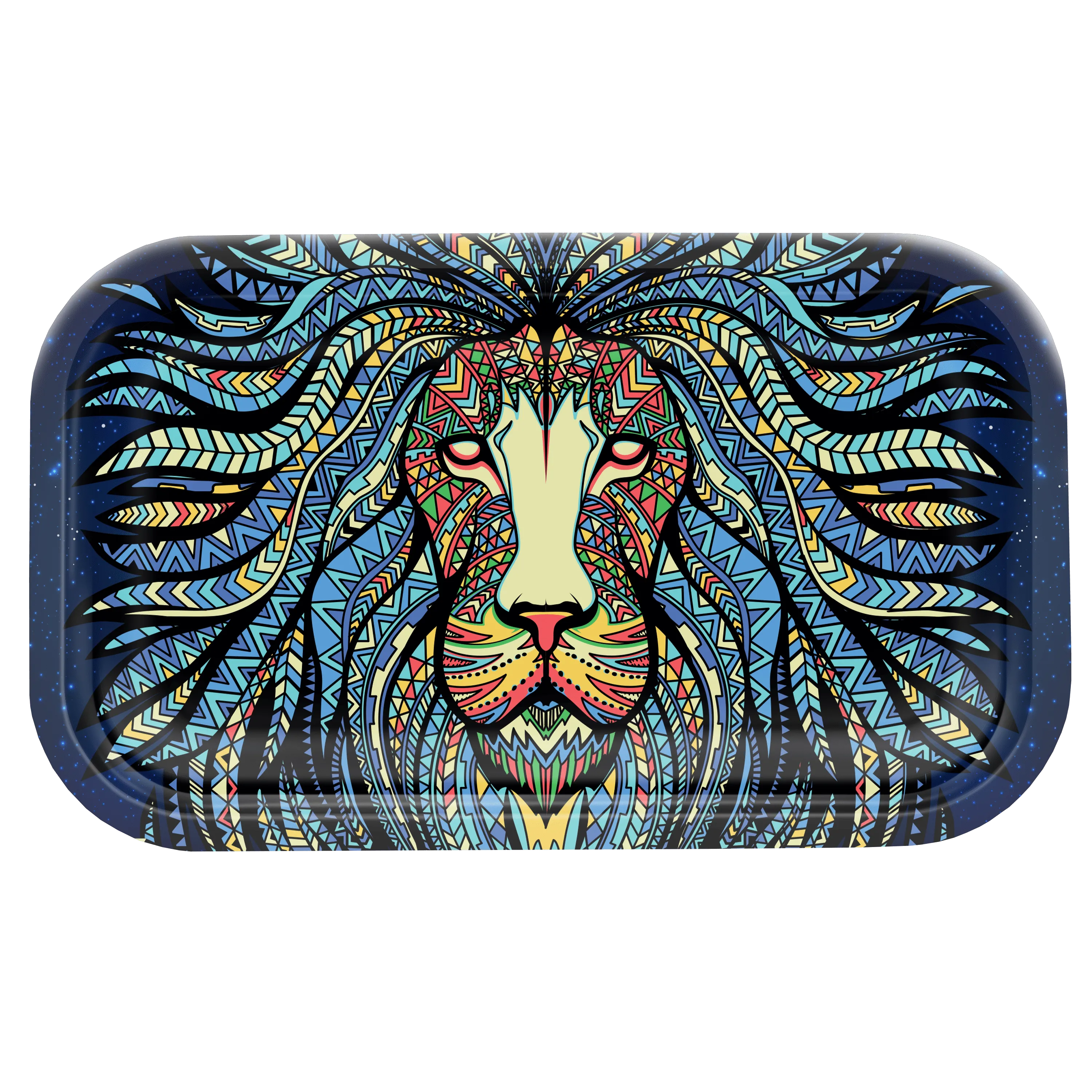 Tribal Lion Metal Rollin' Tray