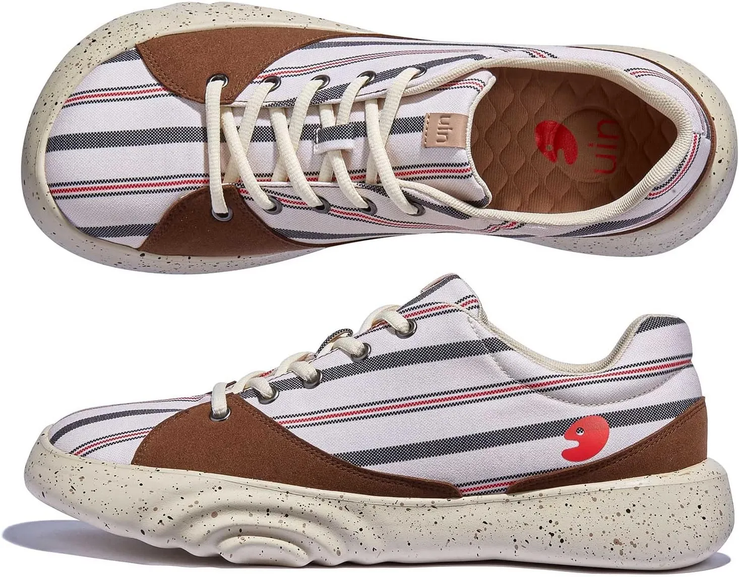 UIN Men's Walking Travel Shoes Casual Lightweight Art Painted Fashion Sneaker Denia Series