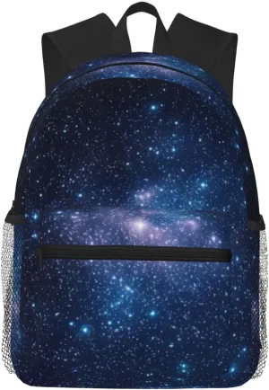 Universe Stars Galaxy College Backpack For Women Men,Lightweight Travel Bag Backpack With Pockets