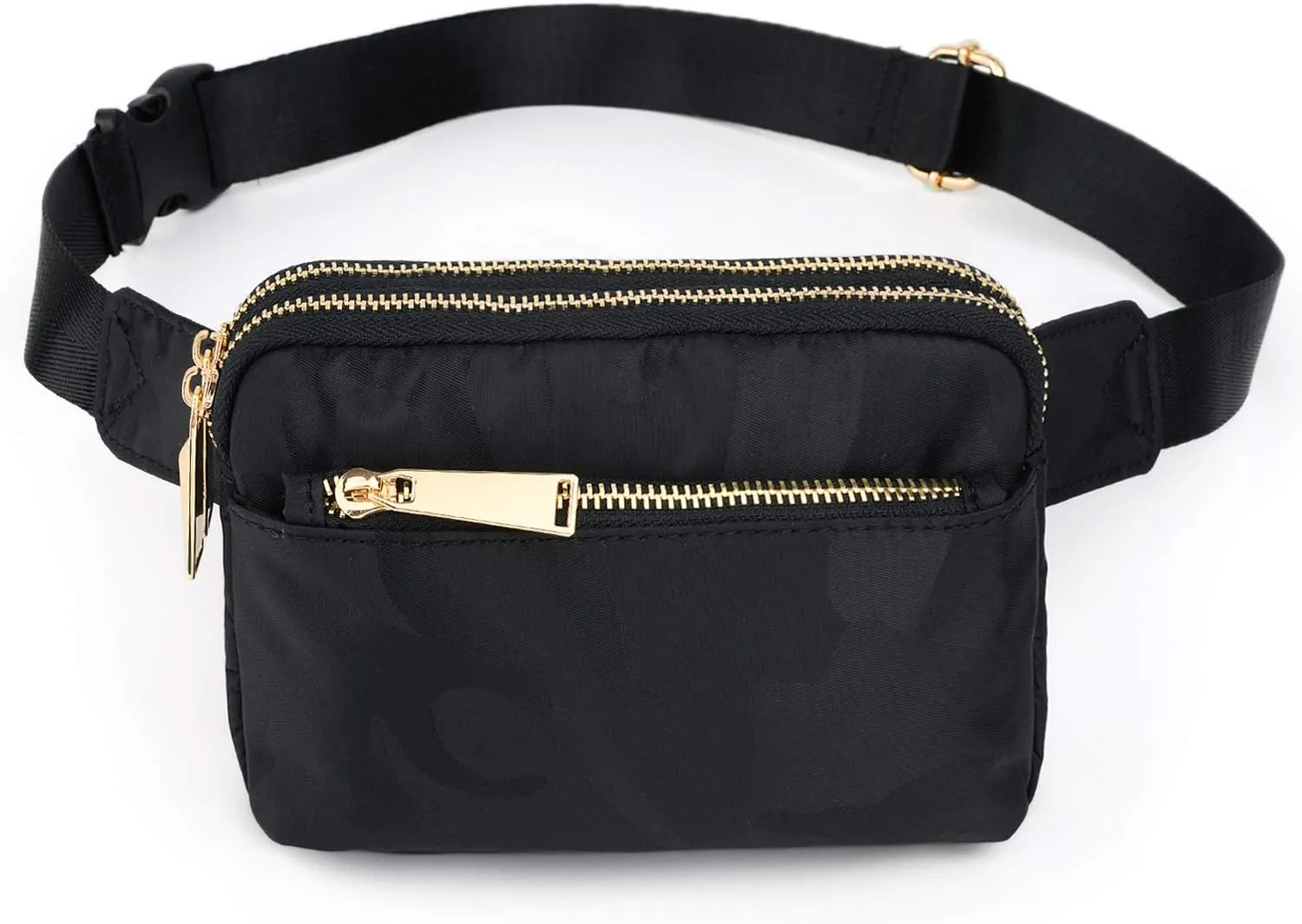 UTO Fanny Pack for Women Crossbody Trendy Fashion Belt Purse Chest Waist Hip Bumbag for Outdoor Shopping Travel Hiking