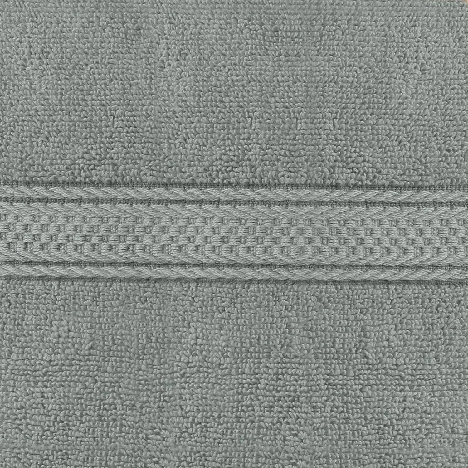 Utopia Towels [6 Pack Premium Hand Towels Set, (16 x 28 inches) 100% Ring Spun Cotton, Ultra Soft and Highly Absorbent 600GSM Towels for Bathroom, Gym, Shower, Hotel, and Spa (Cool Grey)