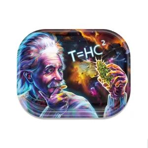 V Syndicate Einstein Black Hole Metal Rolling Tray - Durable & Vivid Design