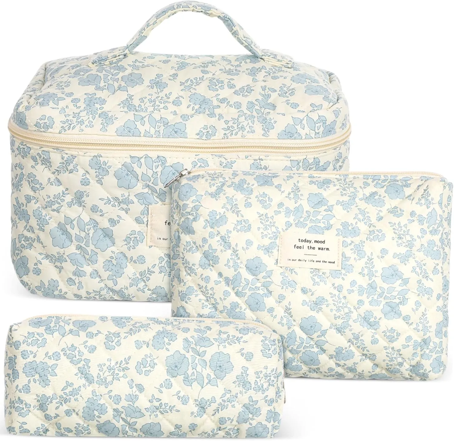 VALICLUD 1 Set Storage Cosmetic Bag Toiletry Bag Cosmetic Bags Makeup Bags Make up Bag for Women Vanity Bag Portable Makeup Bag Women Makeup Pouch Travel Skin Care Bag Cotton