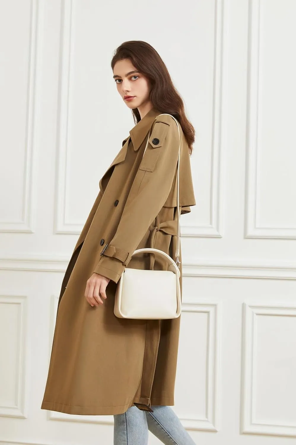 Vegan Leather Evening Clutch Handbag Purse Soft Dumpling Shoulder Bag for Women PU Evening Purse Handbag