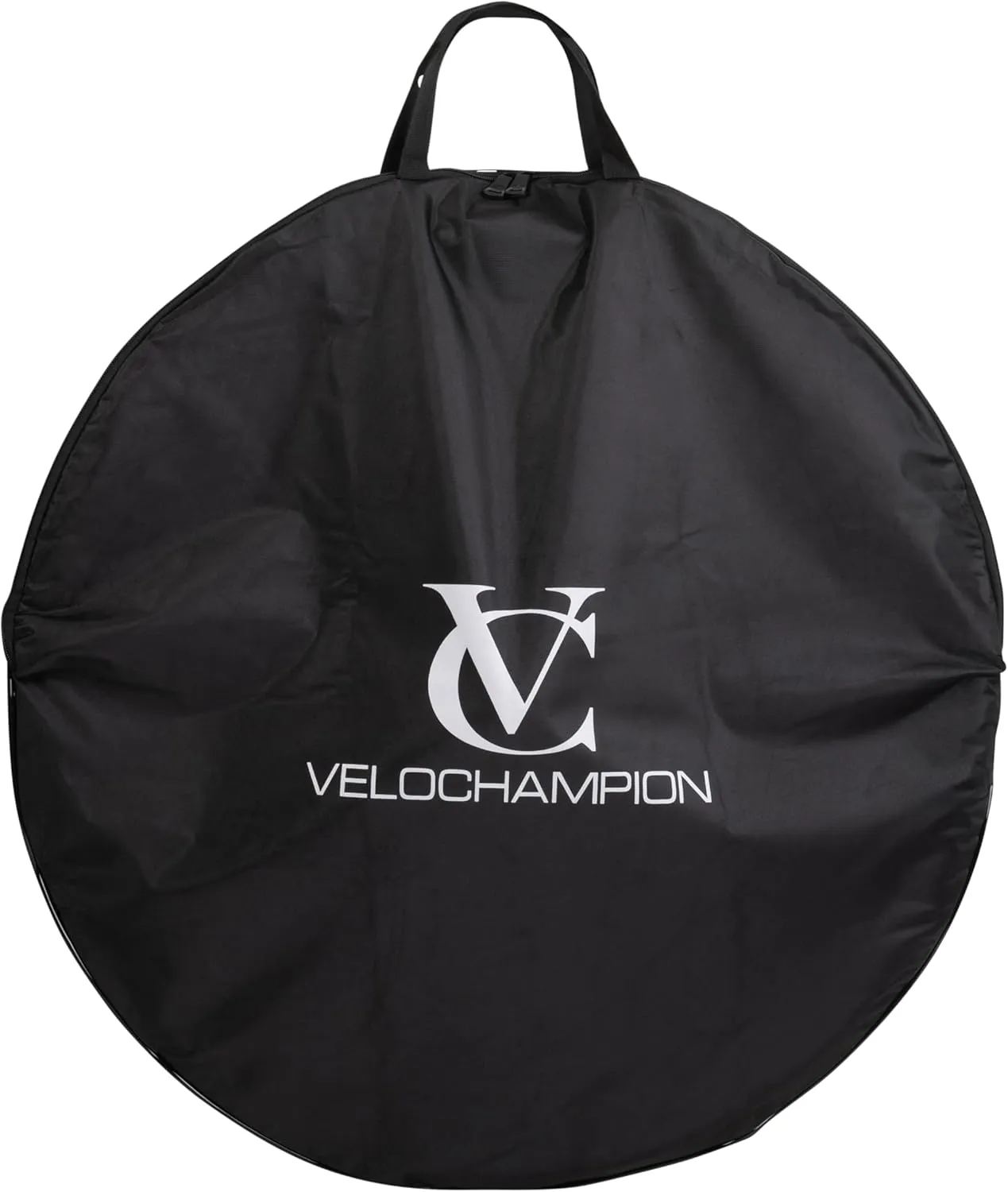VeloChampion Waterproof Bicycle Wheel Bag Storage Cover | Mountain, Road or Gravel Bike | 650b. 700c. 26” 27.5” 29” Bicycle Wheelset Transport Travel Case (Black, 31.8" (MTB) x2)