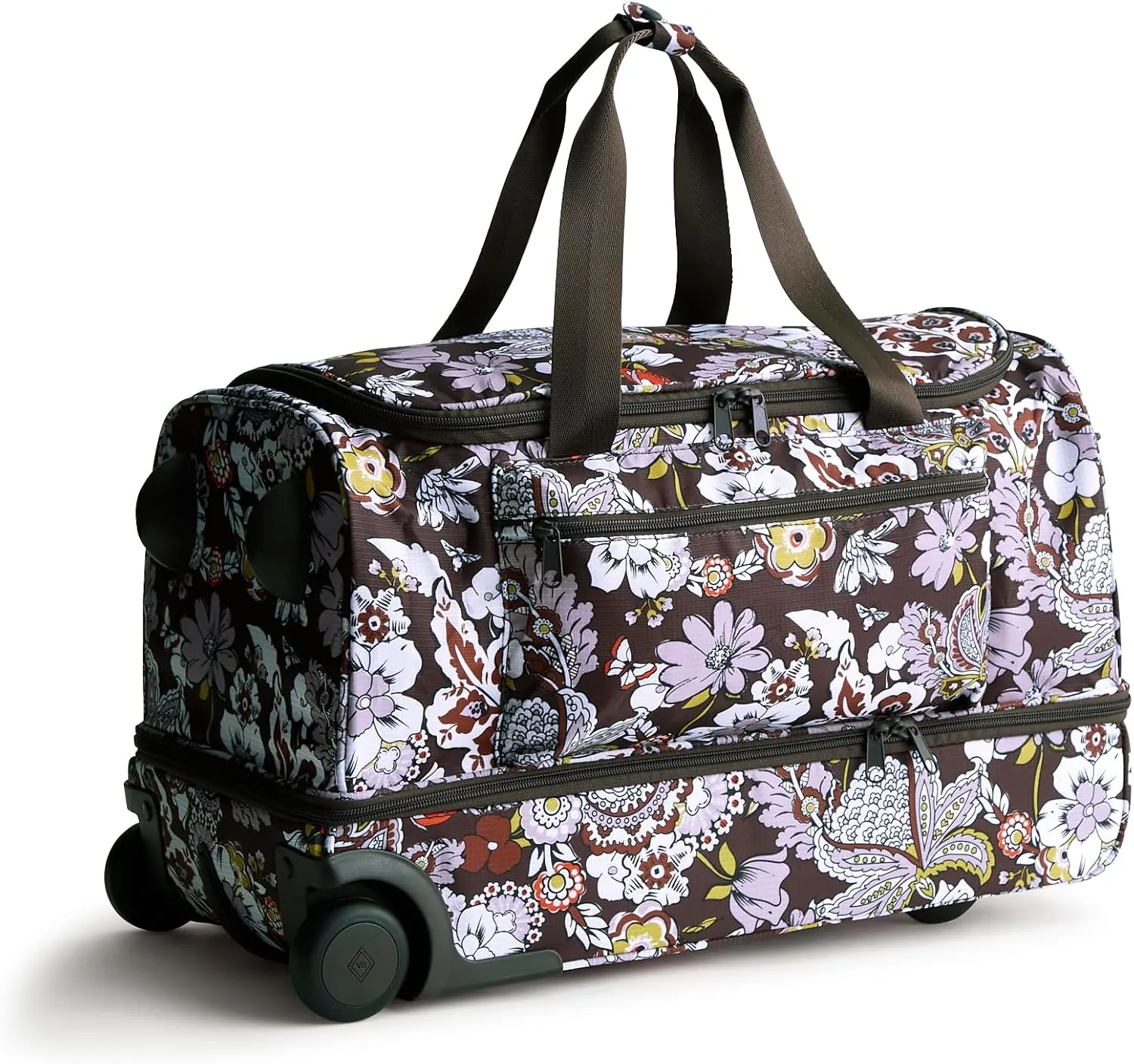 Vera Bradley Women's Ripstop Adair Rolling Duffel