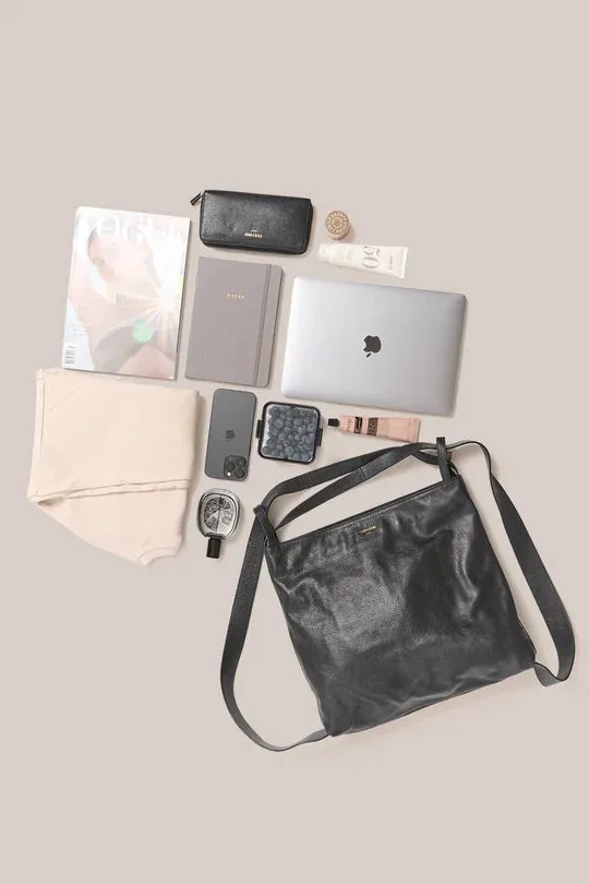 VESTIRSI - Bella 2 in 1 Convertible Backpack Tote BLACK