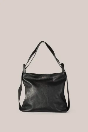 VESTIRSI - Bella 2 in 1 Convertible Backpack Tote BLACK