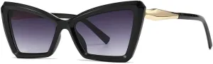 Vintage Cat Eye Women Fashion Luxury Sun Glasses Punk Purple Sexy Eyeglasses Shades