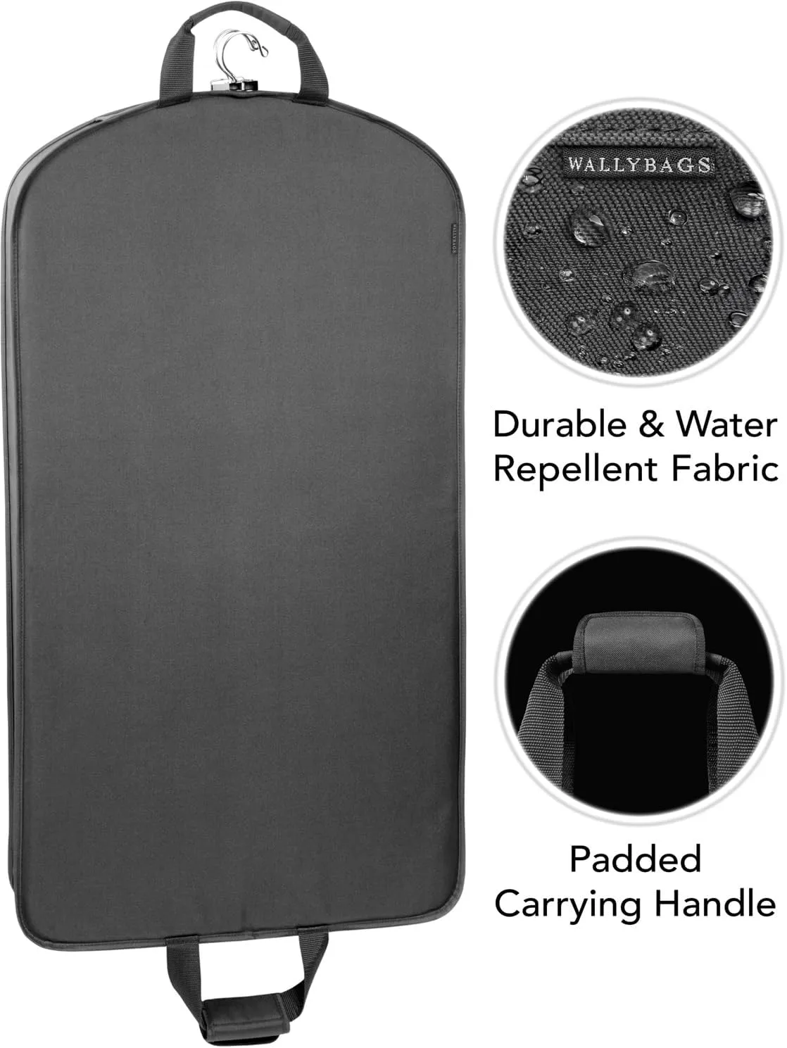 WallyBags® 40” Deluxe Travel Garment Bag