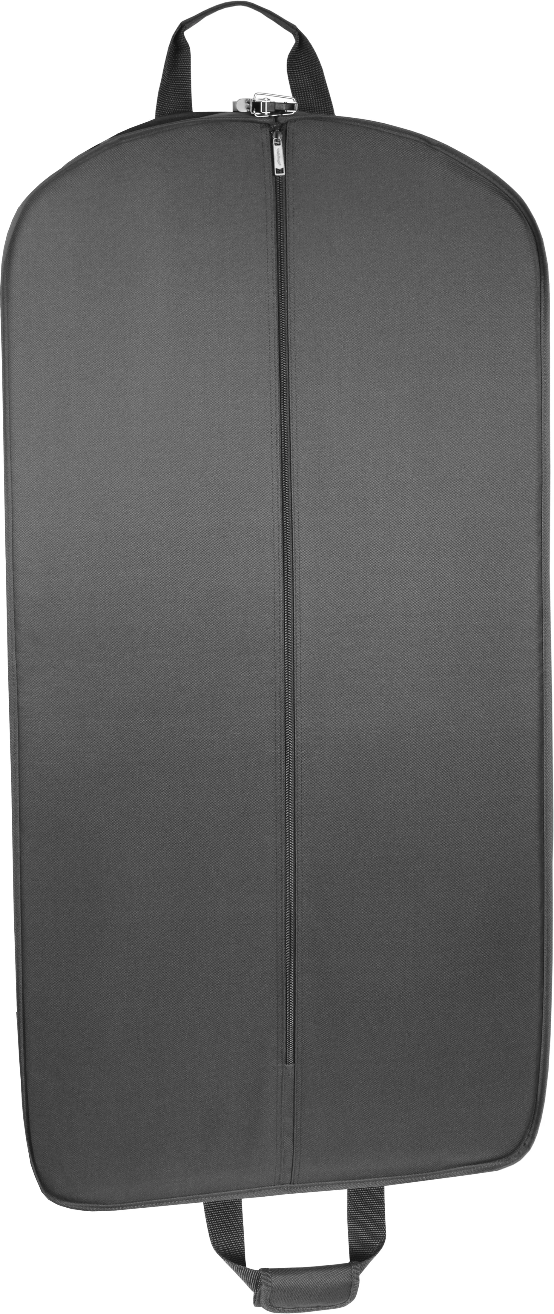WallyBags 45" Deluxe Slim Travel Garment Bag with Accessory Pocket, Black, Inch U2