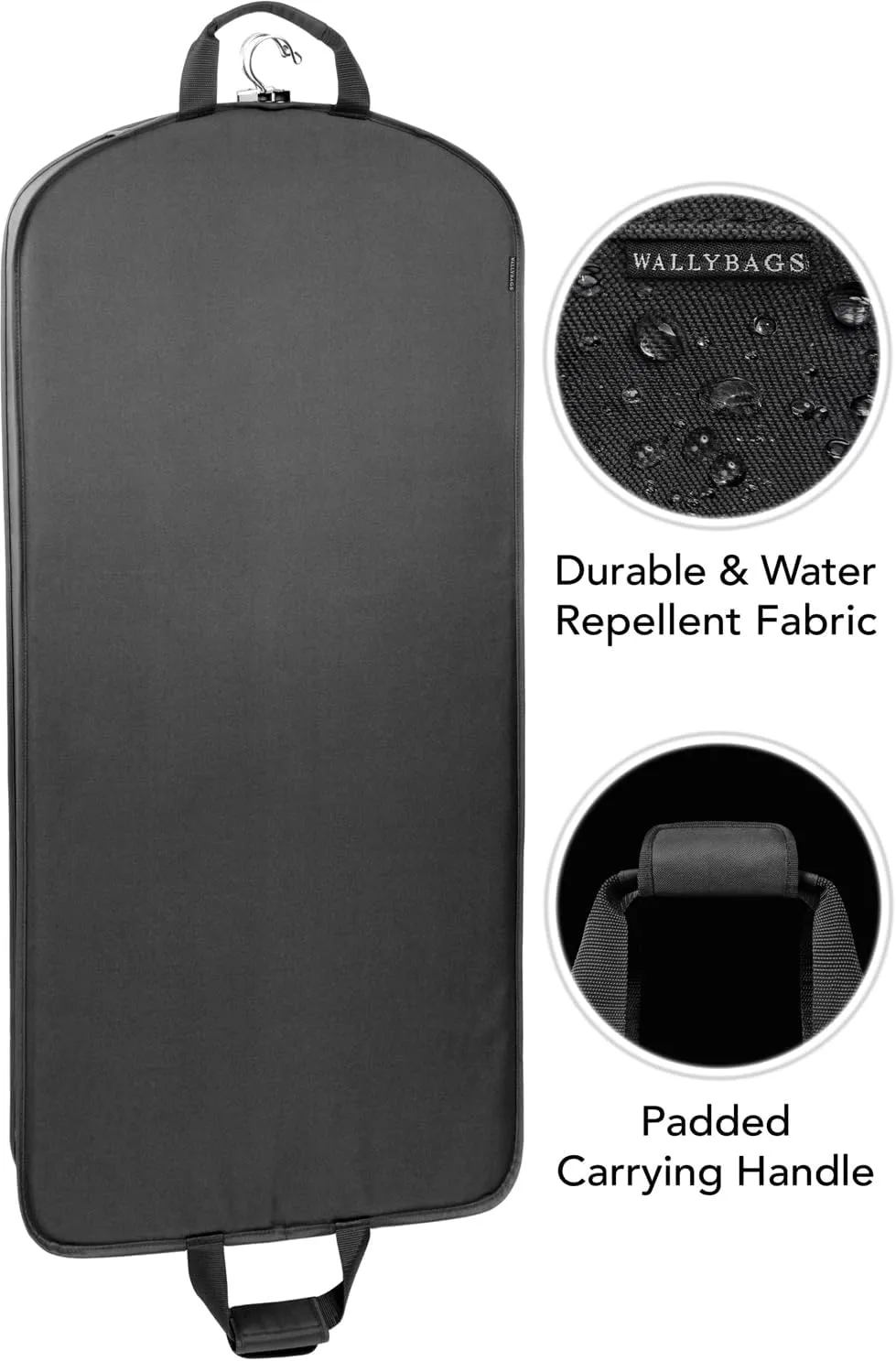 WallyBags® 52” Deluxe Travel Garment Bag