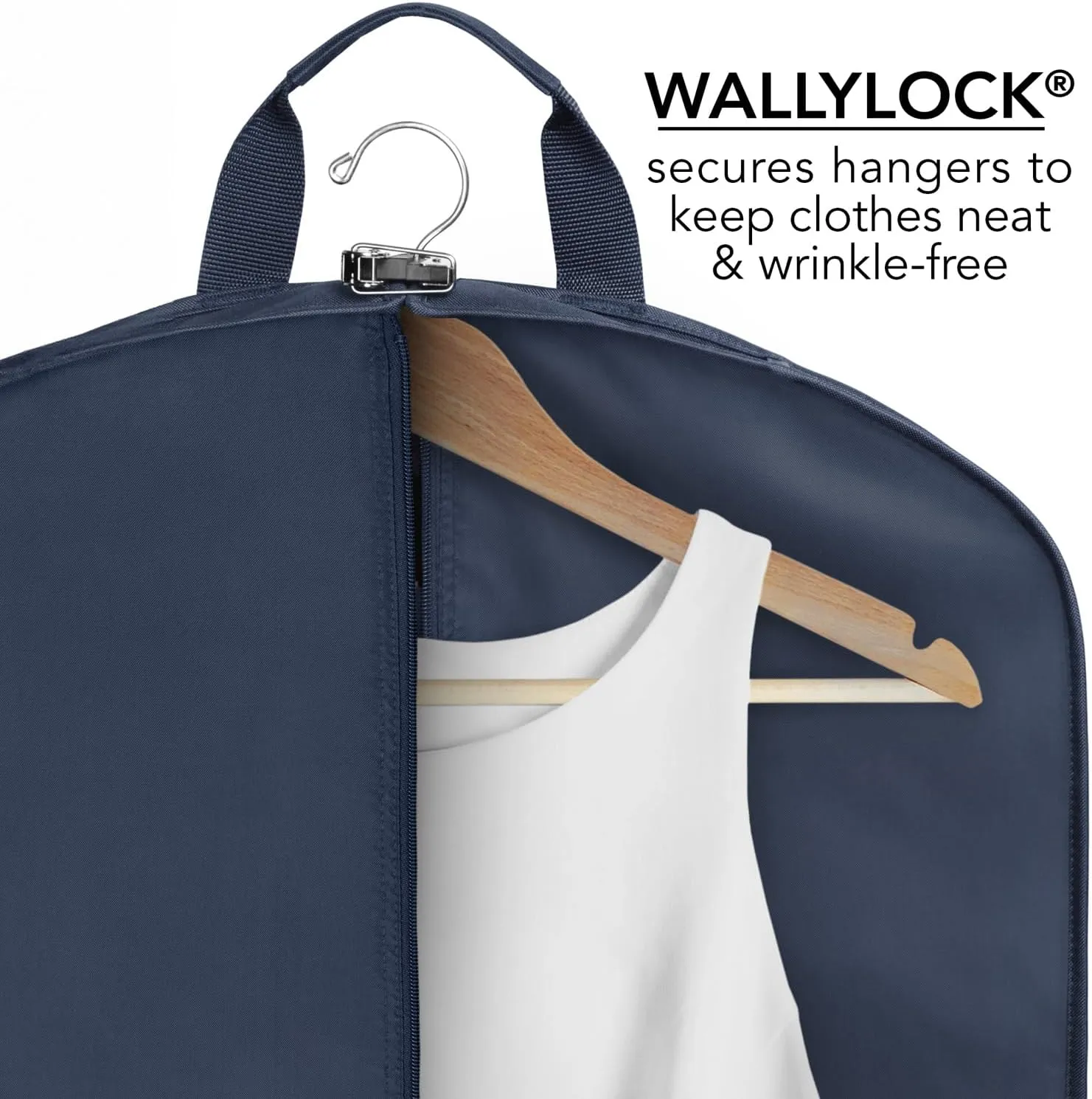 WallyBags® 60” Deluxe Travel Garment Bag