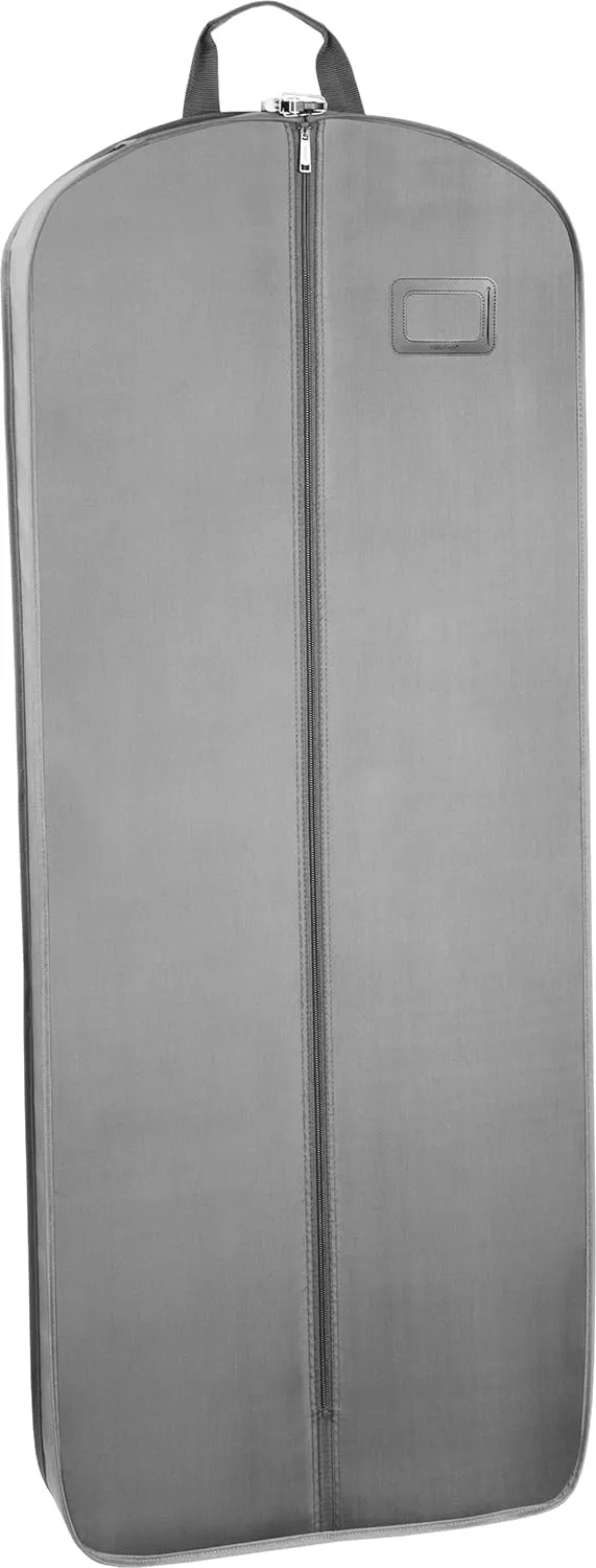WallyBags® 60” Premium Tri-Fold Travel Garment Bag with exterior pocket