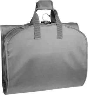 WallyBags® 60” Premium Tri-Fold Travel Garment Bag with exterior pocket