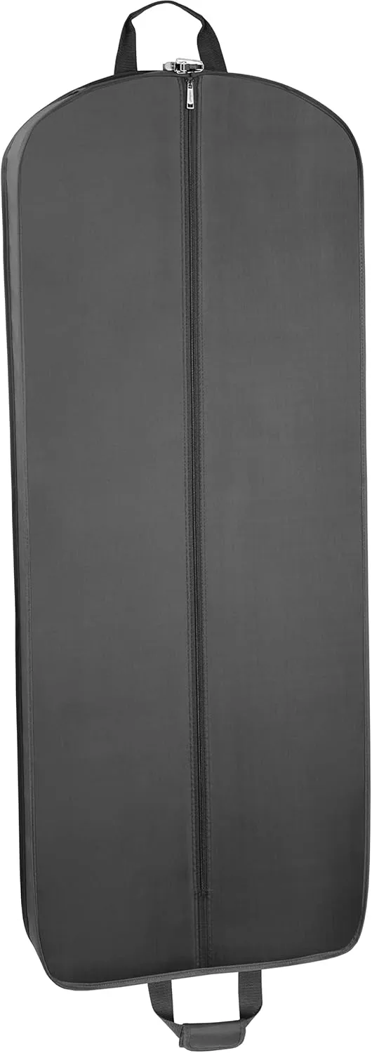 WallyBags Deluxe Travel Garment Bag, Black-M1, 60-Inch