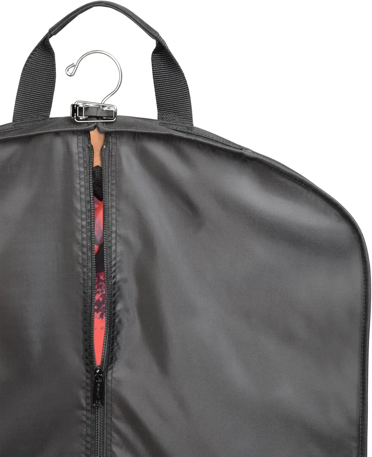 WallyBags Deluxe Travel Garment Bag, Black-M1, 60-Inch