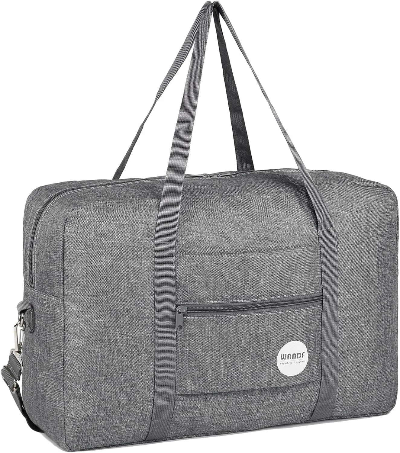 WANDF For Spirit Airlines Personal Item Bag 18x14x8 Travel Duffel Bag Underseat Foldable Carry-on Luggage for Women