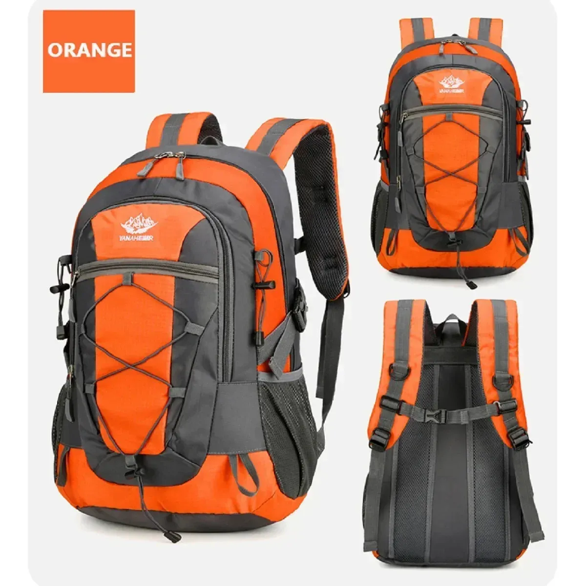 Waterproof hiking backpack, lightweight outdoor hiking bag, high-quality large capacity travel bag for hiking