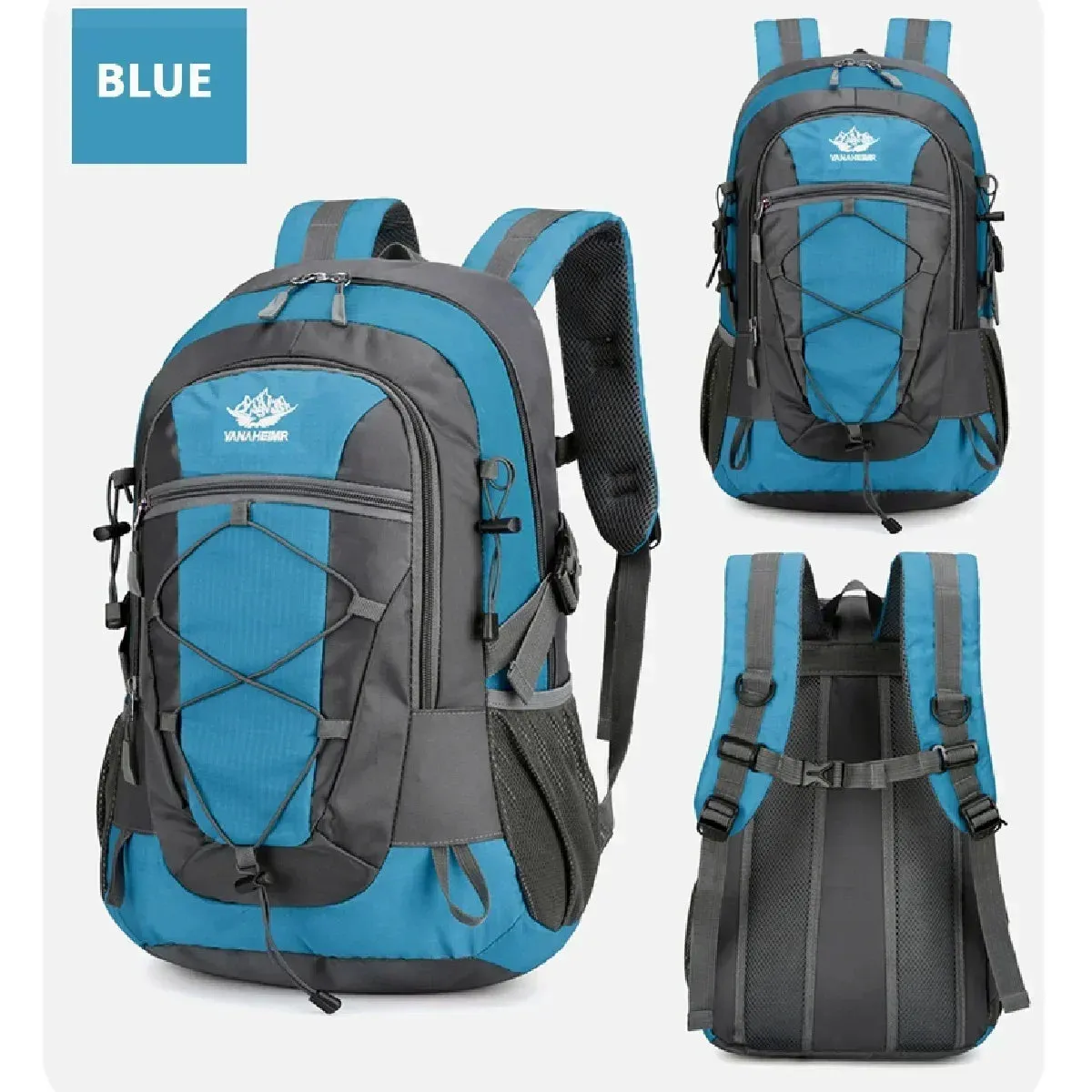 Waterproof hiking backpack, lightweight outdoor hiking bag, high-quality large capacity travel bag for hiking