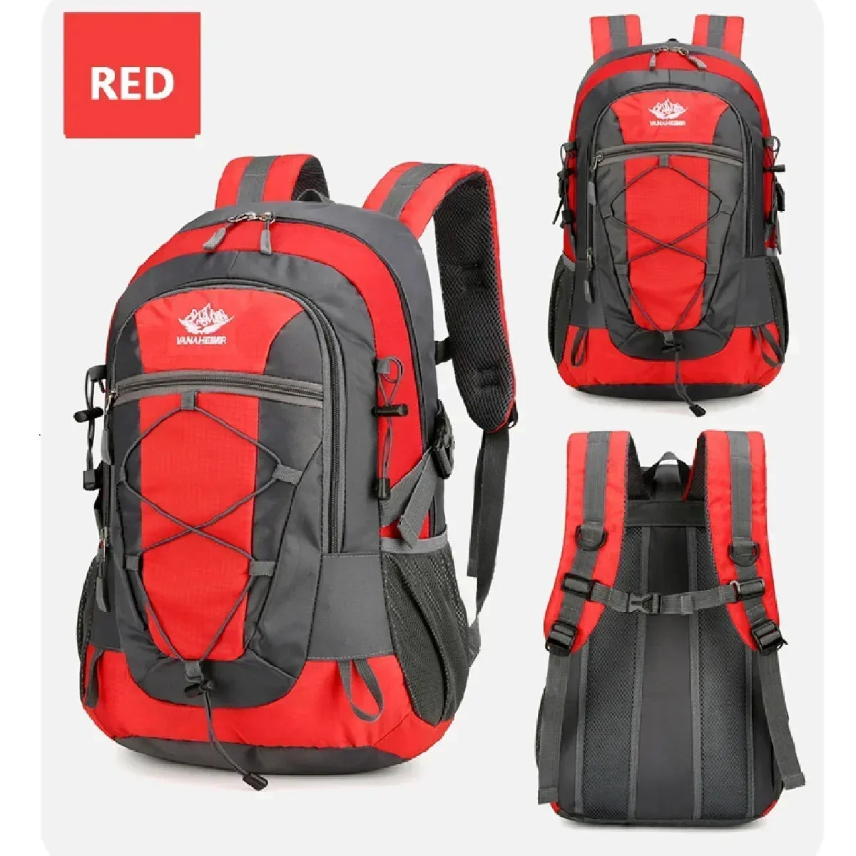Waterproof hiking backpack, lightweight outdoor hiking bag, high-quality large capacity travel bag for hiking
