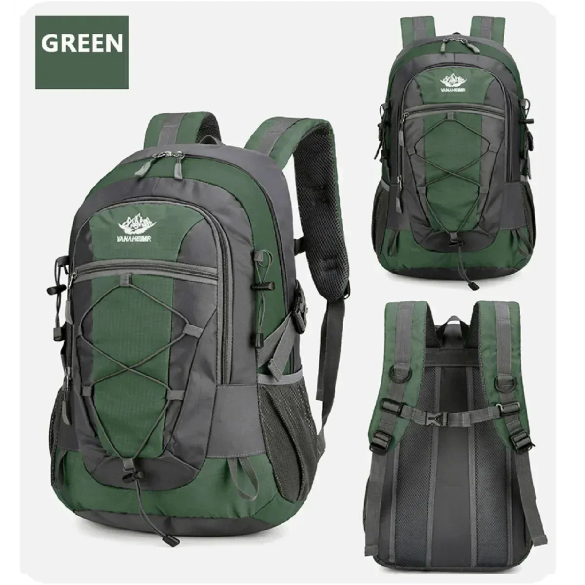 Waterproof hiking backpack, lightweight outdoor hiking bag, high-quality large capacity travel bag for hiking
