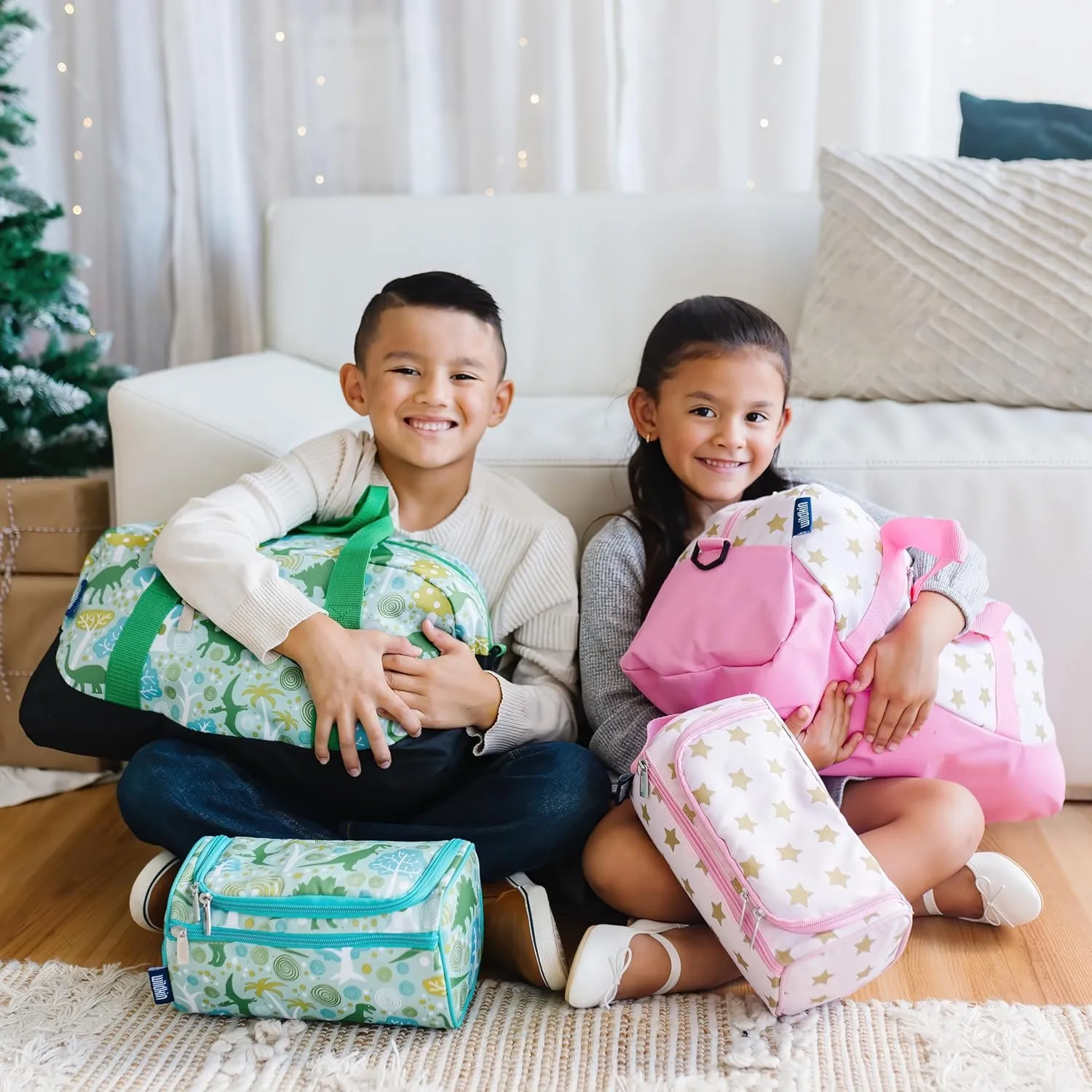 Wildkin Kids Overnighter Duffel Bag – Carry-On Size, Ideal for School & Sleepovers – Game On