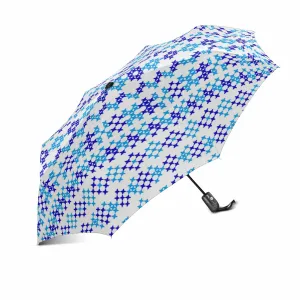 winter pattern Umbrella Automatic Foldable with totes