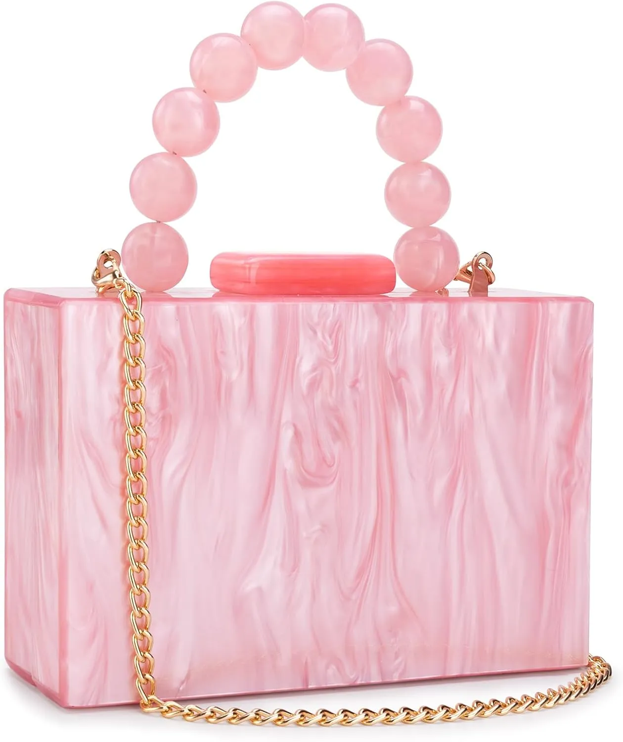 Women Acrylic Clutch Purse Leopard Print Evening Bag Chain Formal Handbag Party Bridal Wedding Clutch Purse for Women