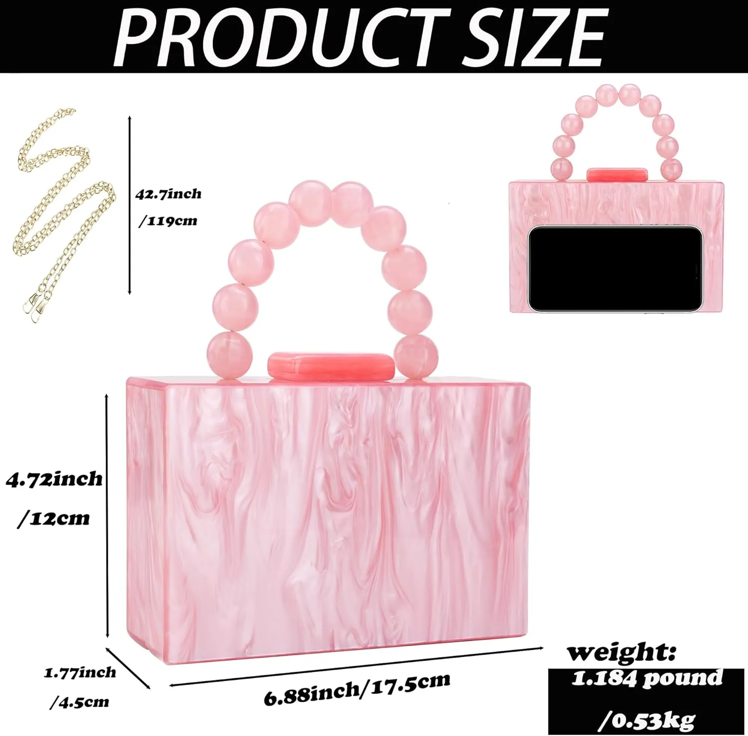 Women Acrylic Clutch Purse Leopard Print Evening Bag Chain Formal Handbag Party Bridal Wedding Clutch Purse for Women