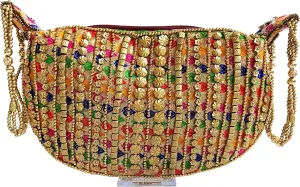 Women Handmade Indian Potli Bag, Evening Purse, Wedding Purse, Bridal Purse