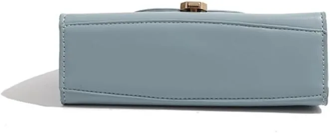 Women Shoulder Bag Stylish Top Handle Bag Crossbody Bag Small Purse PU Leather Evening Handbag Trendy Messengers Bag
