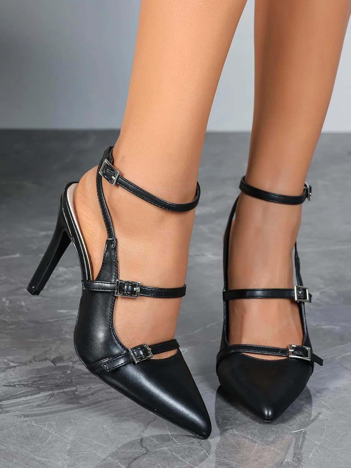 Women's Black and White Polka-Dot Mesh Pointed-Toe High-Heel Sandals with Black Leather Accents and Bow Decoration, Elegant Evening Shoes, Trendy Party Footwear, Chic Peep-Toe Heels
