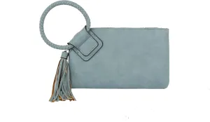 Womens Clutch Purse Wristlet Wallet Evening w/Hand Strap Casual Formal Vegan Leather - Metro Muse