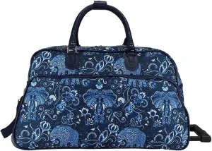 World Traveler 21-inch Carry-on Rolling Duffel Bag